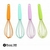 Batidor Pera 22 cm Silicona mango acero inoxidable Código 24531