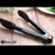 Pinza de Cocina 23 cm Negra cierre con traba Acero Inoxidable Codigo 43918 - Bazar 380