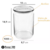 Frasco plano con Tapa Grey 1000 ml Vidrio Codigo 23380 en internet