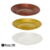Plato Hondo 24 cm Rayado Plastico Colores Metalizados Código 10034 - Bazar 380