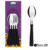 Cucharas x 12 Tramontina New Color Negro Codigo 65036
