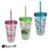 Vaso c/tapa y sorbete Decorado 600 ml Rock Codigo 18009 - tienda online