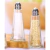 Salero Pimentero Obelisco 10 cm de Vidrio pico acero inoxidable Codigo 36470 - Bazar 380