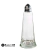 Salero Pimentero Obelisco 10 cm de Vidrio pico acero inoxidable Codigo 36470