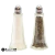 Salero Pimentero Obelisco 10 cm de Vidrio pico acero inoxidable Codigo 36470 - comprar online