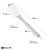 Espatula Cocina 43 cm Acero inoxidable BBQ codigo 40776 - Bazar 380