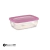 Hermetico Rectangular 1.20 lts Reforzado Tapa Color Código 27124