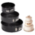 Set x 3 Torteras Desmontables Antiadherente 24-26-28 cm En Caja Codigo 20039
