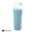 Vaso c/tapa y sorbete 16 cm Colores Pastel Código 35240