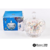 Bombonera de Vidiro 16 cm Redonda Labrada en caja de regalo Codigo 49674