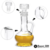 Aceitero Vinagrero Botella de Vidrio 250 ml con tapon Codigo 92487