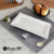 Bandeja 28 x 15 cm Rectangular Porcelana Blanca Codigo 92292 - comprar online