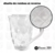 Tazas x 6 de Vidrio conica 160 ml Cuadrille en caja Codigo 27700 en internet