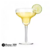 Imagen de Copa para Margarita 266 ml de Vidrio Cristar Codigo 52399