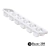 Cubetera x 12 cubitos Plastica Blanca Codigo 37688