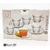 Taza de te con plato de Vidrio tramadado en caja Codigo 61100 en internet