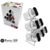 Especiero x 6 Piramide Vidrio tapa de metal Codigo 85675 - comprar online