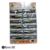 Bombillas x 6 Chatas Acero inoxidable en Blister Codigo 37776 en internet