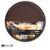 Molde para Tarta Fija Antiadherente 26 x 3 cm Chocolate o Gold Para Horno Codigo 22109