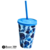 Vaso c/tapa y sorbete Decorado 600 ml Rock Codigo 18009 en internet