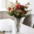 Florero 28 x 12 cm Vidrio Conico Modelos Surtidos Codigo 58058 - tienda online