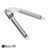 Pica Ajos 20 cm Prensador de Ajo de Acero Inoxidable Codigo 27350