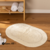 Alfombra de Baño 60 x 40 cm Oval Colores Algodon Codigo 49823 - Bazar 380