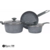 Batería de Cocina x 5 píezas Cerámica Gris Apta Inducción Codigo 12460 - Bazar 380