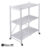 Estante Rack Plegable con 3 Niveles Color Negro o Blanco Codigo 30165 en internet