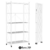 Estante Rack Plegable Con 5 Niveles Color Negro o Blanco Codigo 30167 - comprar online