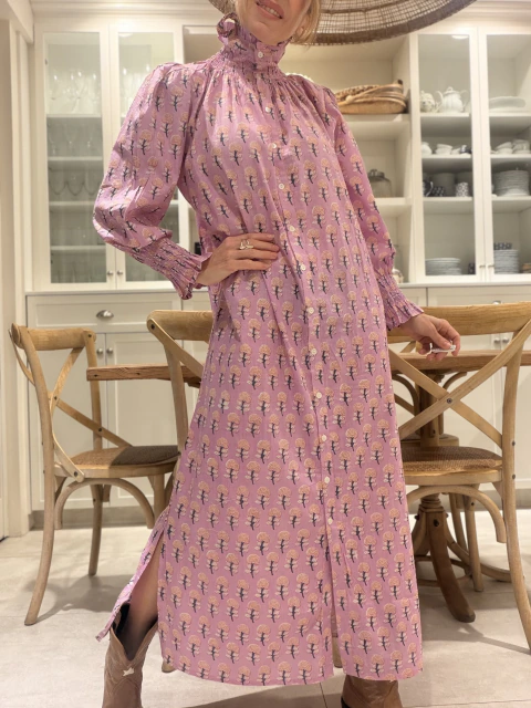 Vestido block print - MIMI LIL