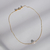 Choker Folheada Ouro 18k Pérola Orgânica