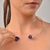 Choker Prata Ametista Bruta - comprar online