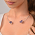 Choker Prata Drusa De Ametista