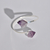 Bracelete Prata Ametista Bruta - comprar online