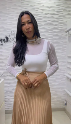 Imagem do Blusa Tule + Basica (kit)