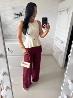 Blusa Peplum Antonella na internet