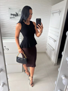Blusa Peplum Antonella - loja online