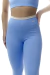 Calça Fitness Carol Azul com Off na internet