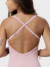 Macaquinho Fitness Alline com Recorte Frontal Rosa - CB Bela | Moda Fit