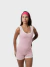 Macaquinho Fitness Jaque Rosa com off - CB Bela | Moda Fitness