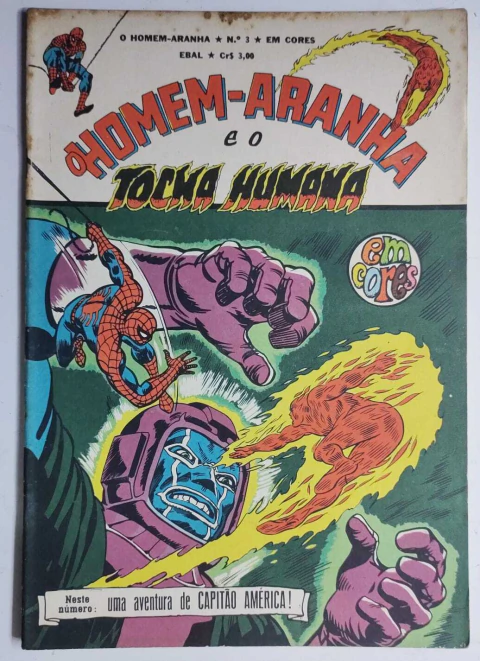 Homem Aranha e o Tocha Humana - # 003
