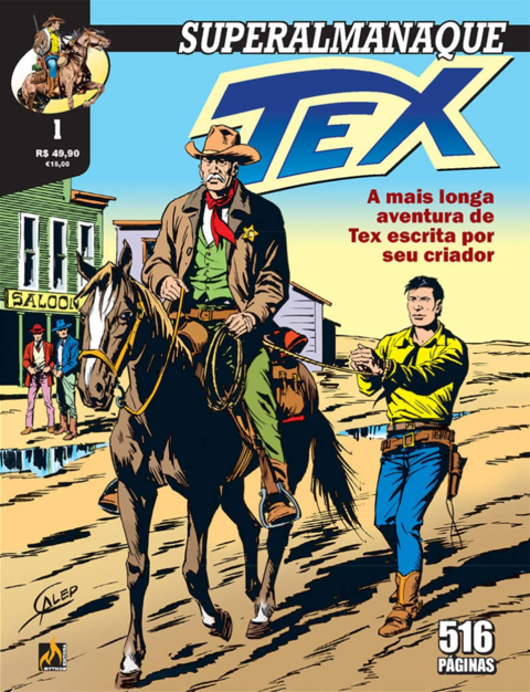 Tex Superalmanaque - # 001 - (Formato Italiano)