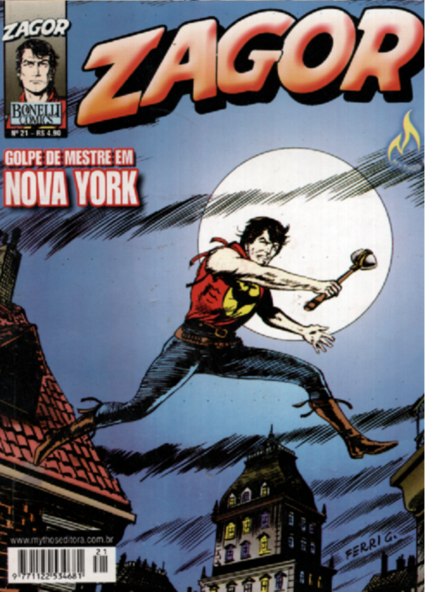 Zagor Mensal Mythos - # 021