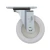 Rodízio Nylon Inox Giratório até 170kg GL 412 NT - Schioppa - Stech Produtos | Distribuidor de Rodízios e produtos industrial