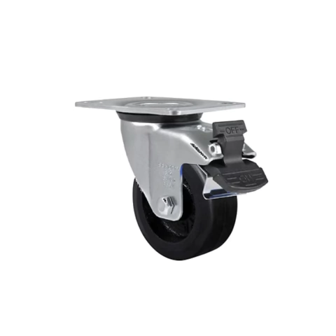 RODIZIO GIRATORIO COM FREIO 3 POLEGADAS GL 312 BN G 90KG - SCHIOPPA - comprar online