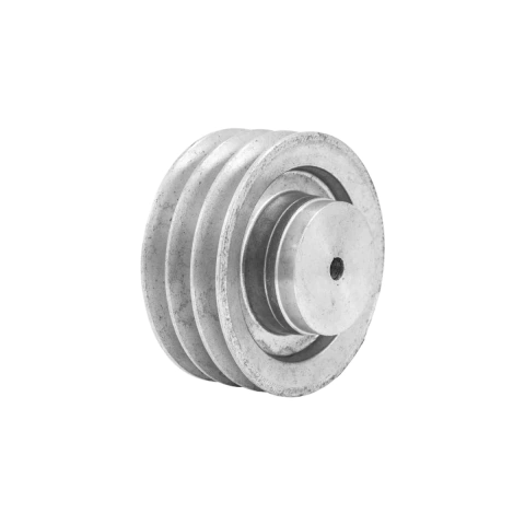 POLIA DE ALUMINIO 3 CANAIS A DE 4.1/2" POLEGADAS