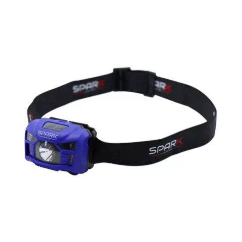 LANTERNA DE CABEÇA RECARREGAVEL DE LED COM SENSOR - SPARK