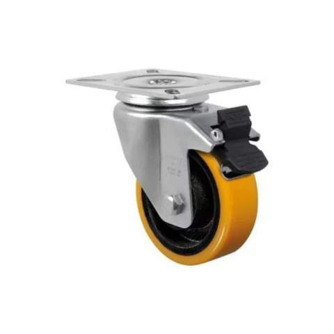 RODIZIO GIRATORIO COM FREIO GL 312 PE G 170KG - SCHIOPPA - comprar online