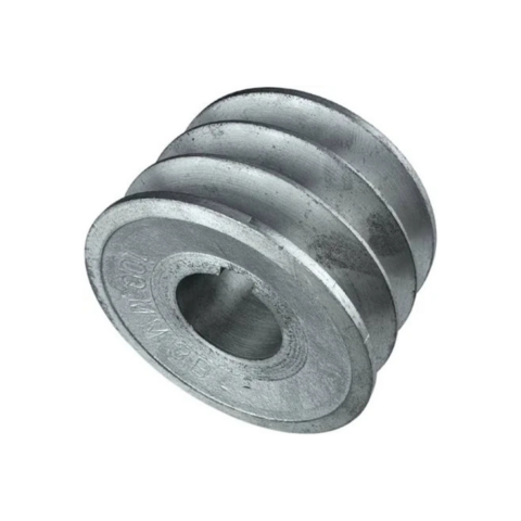 POLIA DE ALUMINIO 3 CANAIS A DE 50MM
